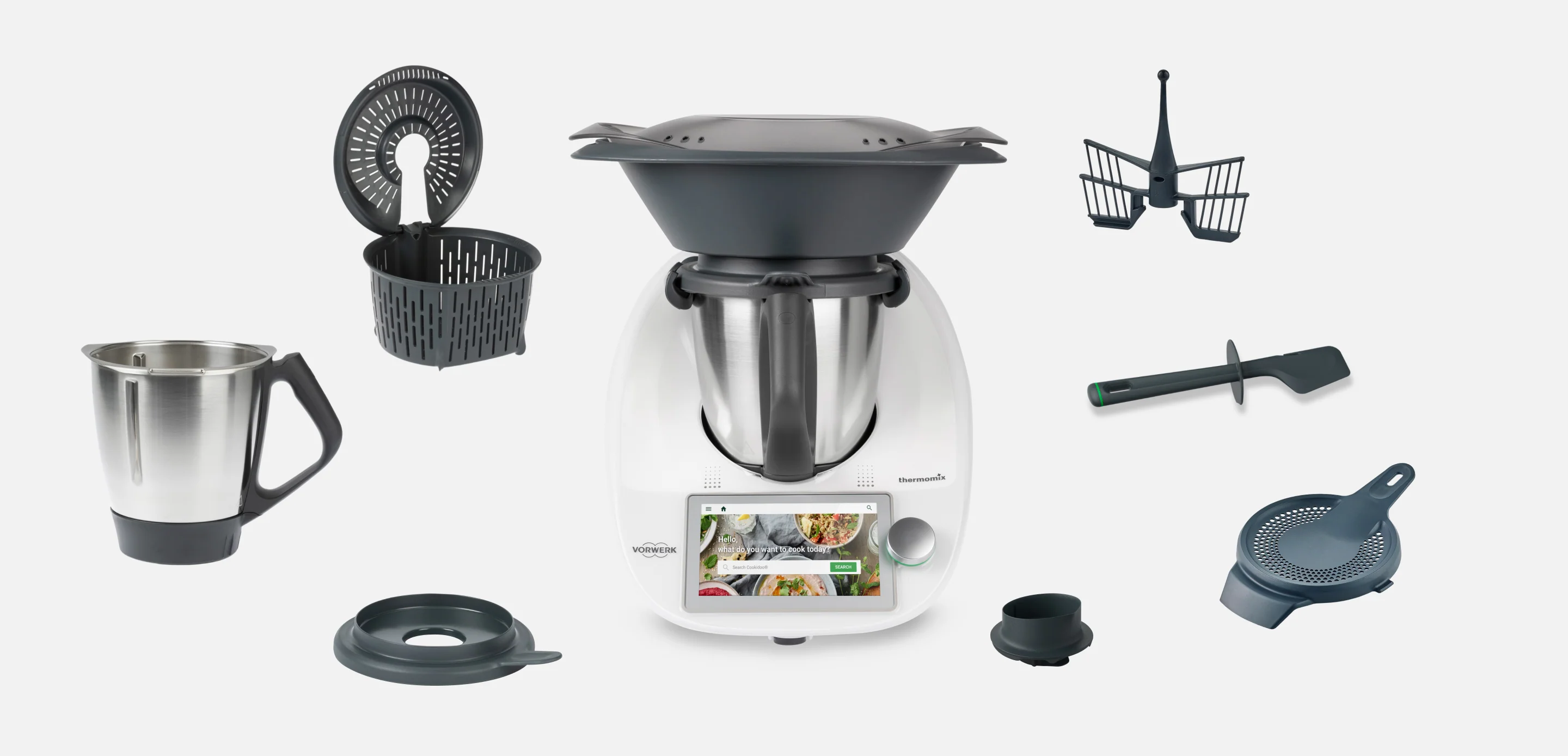 Robot cuiseur multifonction Thermomix TM6 avec accessoires